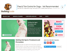 Tablet Screenshot of bulldogguide.com